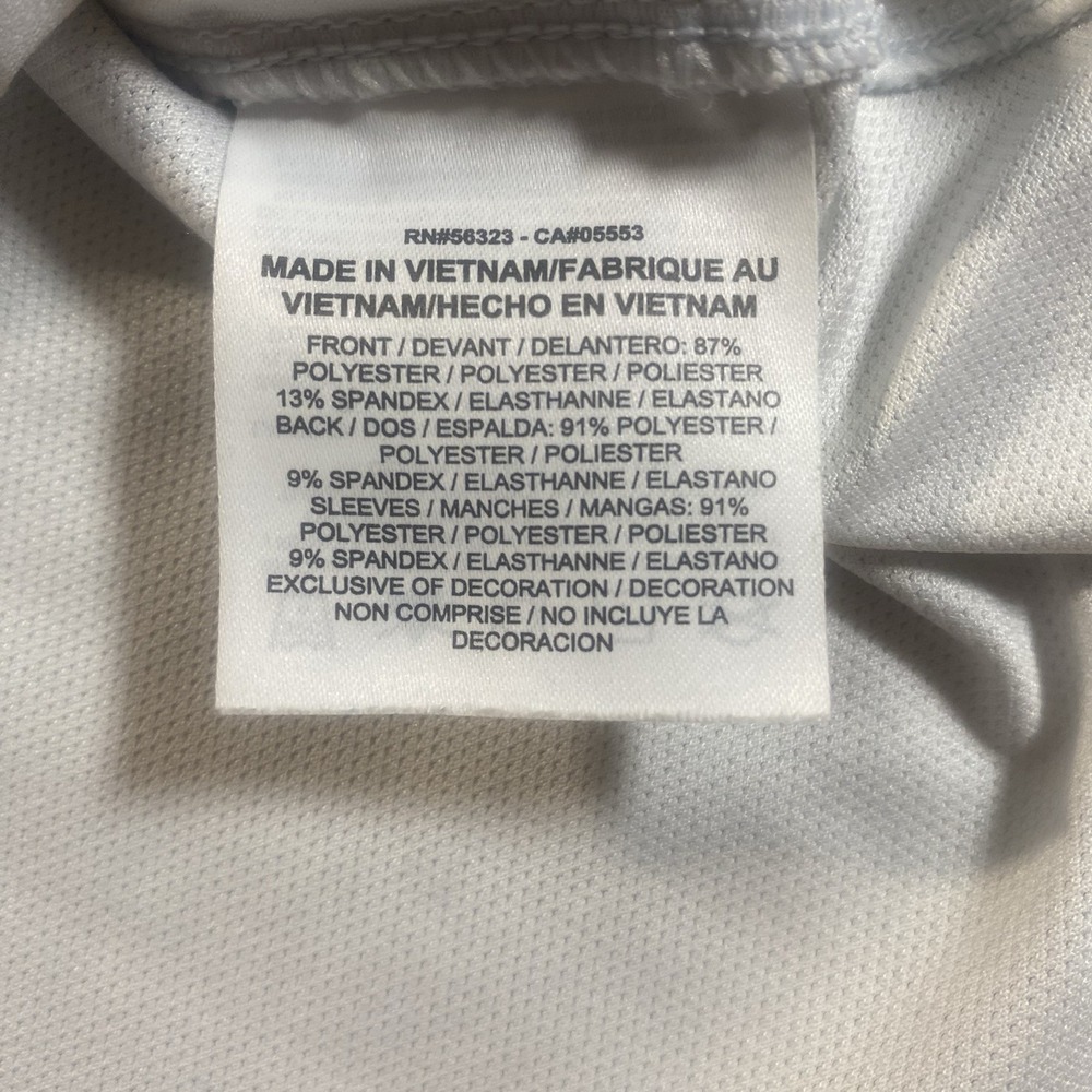 Nike Golf Grey‎ Ombré Polo Performance Shirt Dri Fit L Courses At Andrew's - Picture 5 of 6